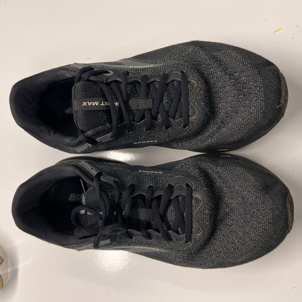 Brooks Ghost Max Shoes Mens Size 10 Extra Wide US Black Lace Up Running Sneaker - Picture 6 of 9
